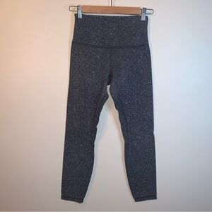 Lululemon grey speckle align leggings